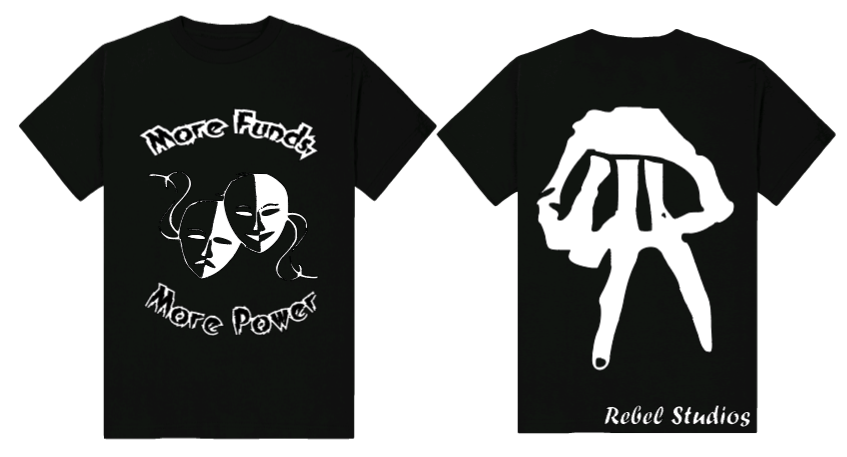 RebelsRevenge "MoreFunds More Power" Tee