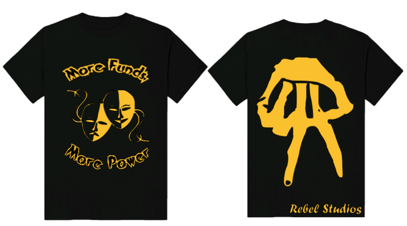 RebelsRevenge "MoreFunds More Power" Tee